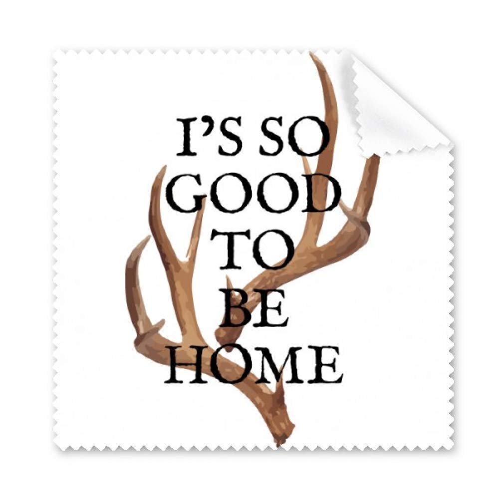 Antler Family Deer Feeling Emotion Cleaning Cloth Phone Screen Glasses Cleaner 5pcs
