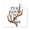 Antler Family Deer Feeling Emotion Cleaning Cloth Phone Screen Glasses Cleaner 5pcs view 1