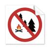Logo No Burning Fires Cleaning Cloth Phone Screen Glasses Cleaner 5pcs view 1
