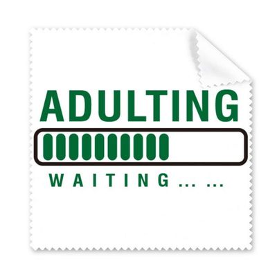 Adult Growth Maturity Art Deco Gift Fashion Cleaning Cloth Phone Screen Glasses Cleaner 5pcs