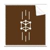 Atomic Structural Motion Combination Cleaning Cloth Phone Screen Glasses Cleaner 5pcs view 1