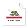 American State Flag Contour California Cleaning Cloth Phone Screen Glasses Cleaner 5pcs view 1