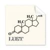 Desire Love Molecular Structure Cleaning Cloth Phone Screen Glasses Cleaner 5pcs view 1