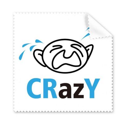 Children Cry Crazy Art Deco Gift Fashion Cleaning Cloth Phone Screen Glasses Cleaner 5pcs