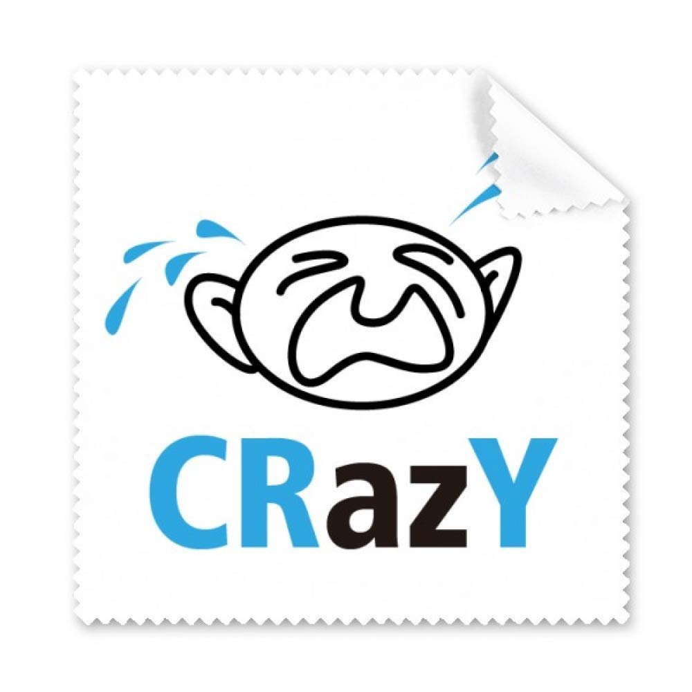 Children Cry Crazy Art Deco Gift Fashion Cleaning Cloth Phone Screen Glasses Cleaner 5pcs