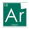 Chemistry Elements Period Table Rare Gas Argon Ar Cleaning Cloth Phone Screen Glasses Cleaner 5pcs view 1