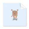 Deer Figure Icon Peep Art Deco Gift Fashion Cleaning Cloth Phone Screen Glasses Cleaner 5pcs view 1