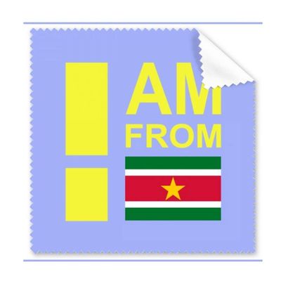 I Am from Suriname Cleaning Cloth Phone Screen Glasses Cleaner 5pcs