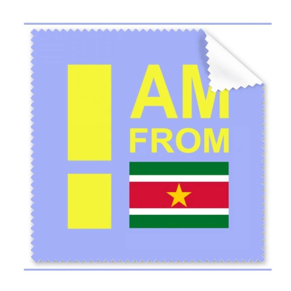 I Am from Suriname Cleaning Cloth Phone Screen Glasses Cleaner 5pcs