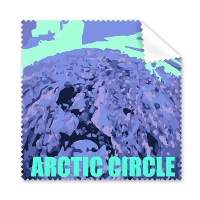 Europe Atlantic Iceland Art Deco Gift Fashion Cleaning Cloth Phone Screen Glasses Cleaner 5pcs