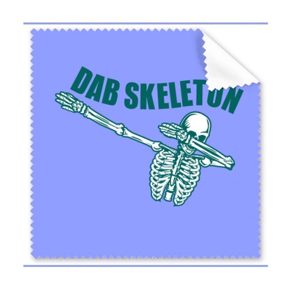 Dance Skeleton Sports Body Cleaning Cloth Phone Screen Glasses Cleaner 5pcs