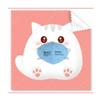 Cartoon Lovely Cat Likeable Sweet Cleaning Cloth Phone Screen Glasses Cleaner 5pcs view 1