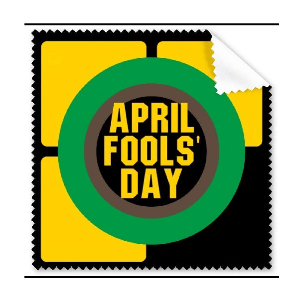 April Fool Day Cleaning Cloth Phone Screen Glasses Cleaner 5pcs