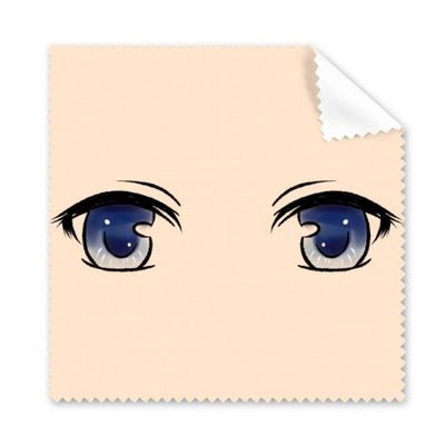 Decent Stare Animation Eyes Cleaning Cloth Phone Screen Glasses Cleaner 5pcs