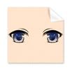 Decent Stare Animation Eyes Cleaning Cloth Phone Screen Glasses Cleaner 5pcs view 1