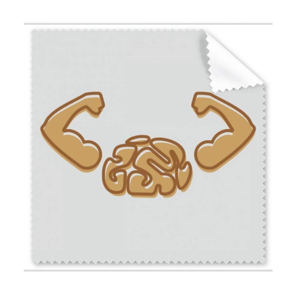 Brain Intelligence Strength Exercise Cleaning Cloth Phone Screen Glasses Cleaner 5pcs