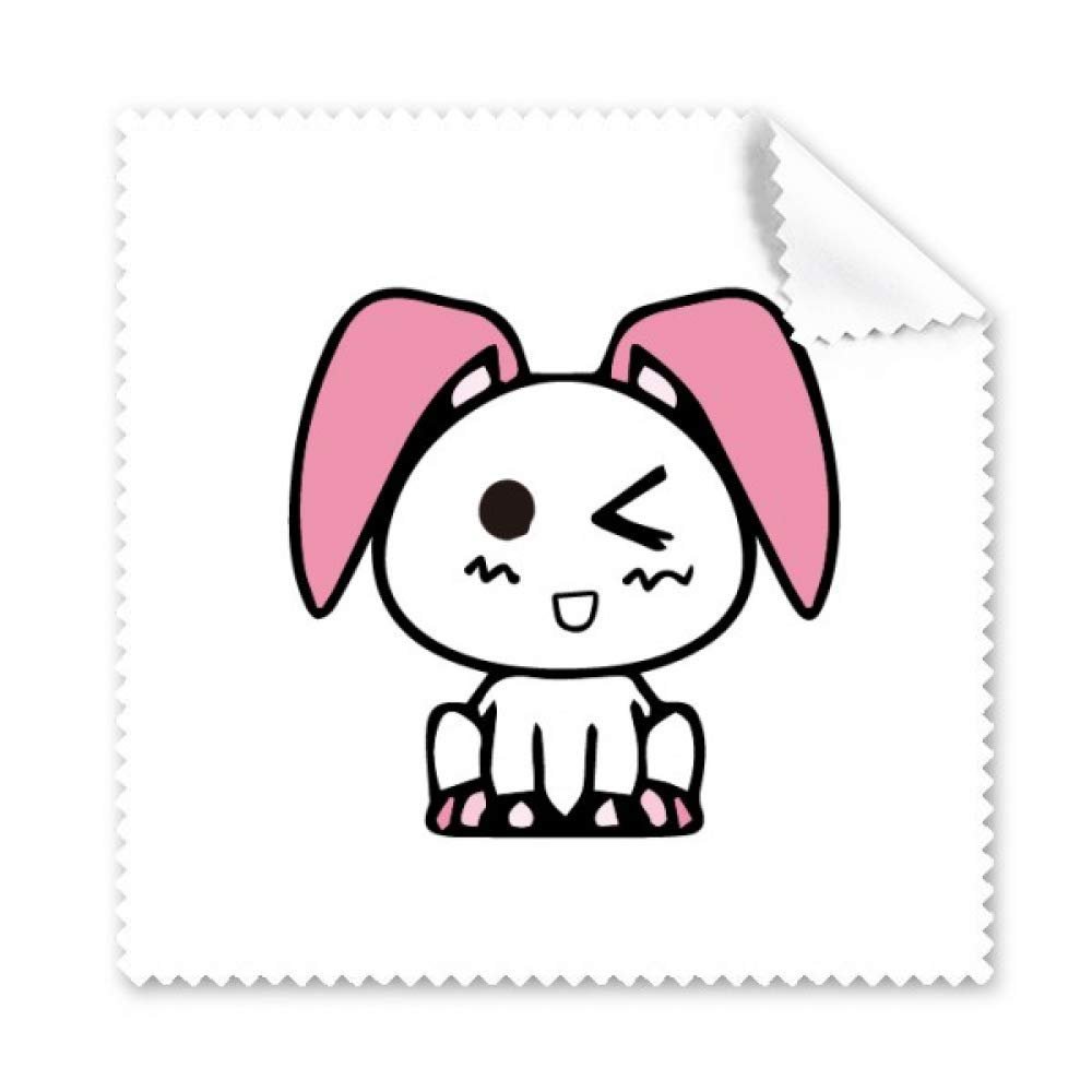 Animal Stickers Lovely Art Deco Gift Fashion Cleaning Cloth Phone Screen Glasses Cleaner 5pcs