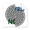 Affirmative Negative Circle Line Cleaning Cloth Phone Screen Glasses Cleaner 5pcs view 1