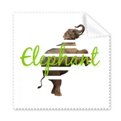 Elephant Body Cutting Combination Cleaning Cloth Phone Screen Glasses Cleaner 5pcs