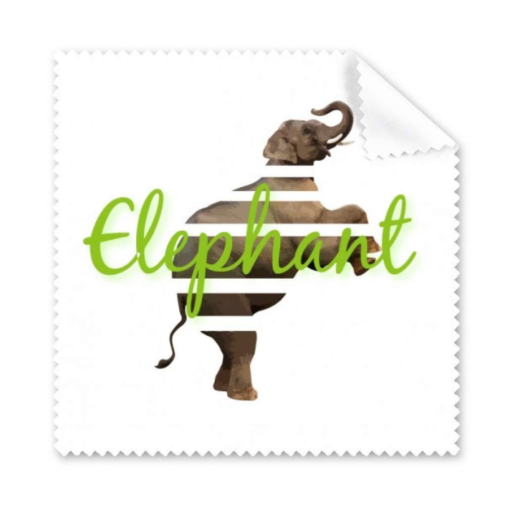 Elephant Body Cutting Combination Cleaning Cloth Phone Screen Glasses Cleaner 5pcs