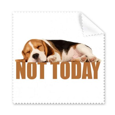 Dogs Sleep Ears Lie Down Art Deco Gift Fashion Cleaning Cloth Phone Screen Glasses Cleaner 5pcs