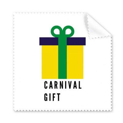 Brazil Carnival Gift Rio Art Deco Gift Fashion Cleaning Cloth Phone Screen Glasses Cleaner 5pcs