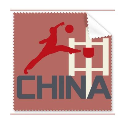 China Sports Basketball Jump Cleaning Cloth Phone Screen Glasses Cleaner 5pcs