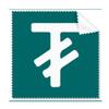 Currency Symbol Mongolia Tugrik MNT Cleaning Cloth Phone Screen Glasses Cleaner 5pcs view 1