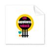 Easter Happiness Return Cleaning Cloth Phone Screen Glasses Cleaner 5pcs view 1