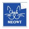 Check Cat Face Beard Art Deco Gift Fashion Cleaning Cloth Phone Screen Glasses Cleaner 5pcs view 1