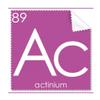 Chemistry Elements Period Table Actinide Actinium Ac Cleaning Cloth Phone Screen Glasses Cleaner 5pcs view 1