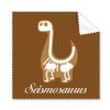 Bone Dinosaur Diplodocus Art Deco Gift Fashion Cleaning Cloth Phone Screen Glasses Cleaner 5pcs view 1