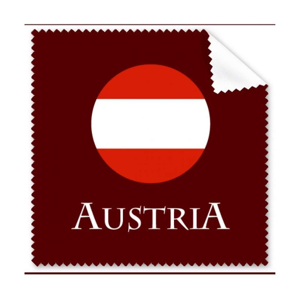 Austrian European Flag Vienna Cleaning Cloth Phone Screen Glasses Cleaner 5pcs
