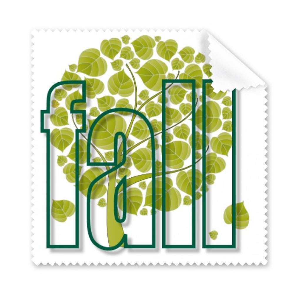 Autumn Deciduous Loving Trees Cleaning Cloth Phone Screen Glasses Cleaner 5pcs