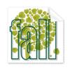 Autumn Deciduous Loving Trees Cleaning Cloth Phone Screen Glasses Cleaner 5pcs view 1