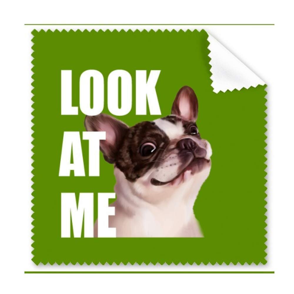 Dog Attracts Attention Smile Cleaning Cloth Phone Screen Glasses Cleaner 5pcs