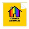 Stand with LGBT Families Cleaning Cloth Phone Screen Glasses Cleaner 5pcs view 1