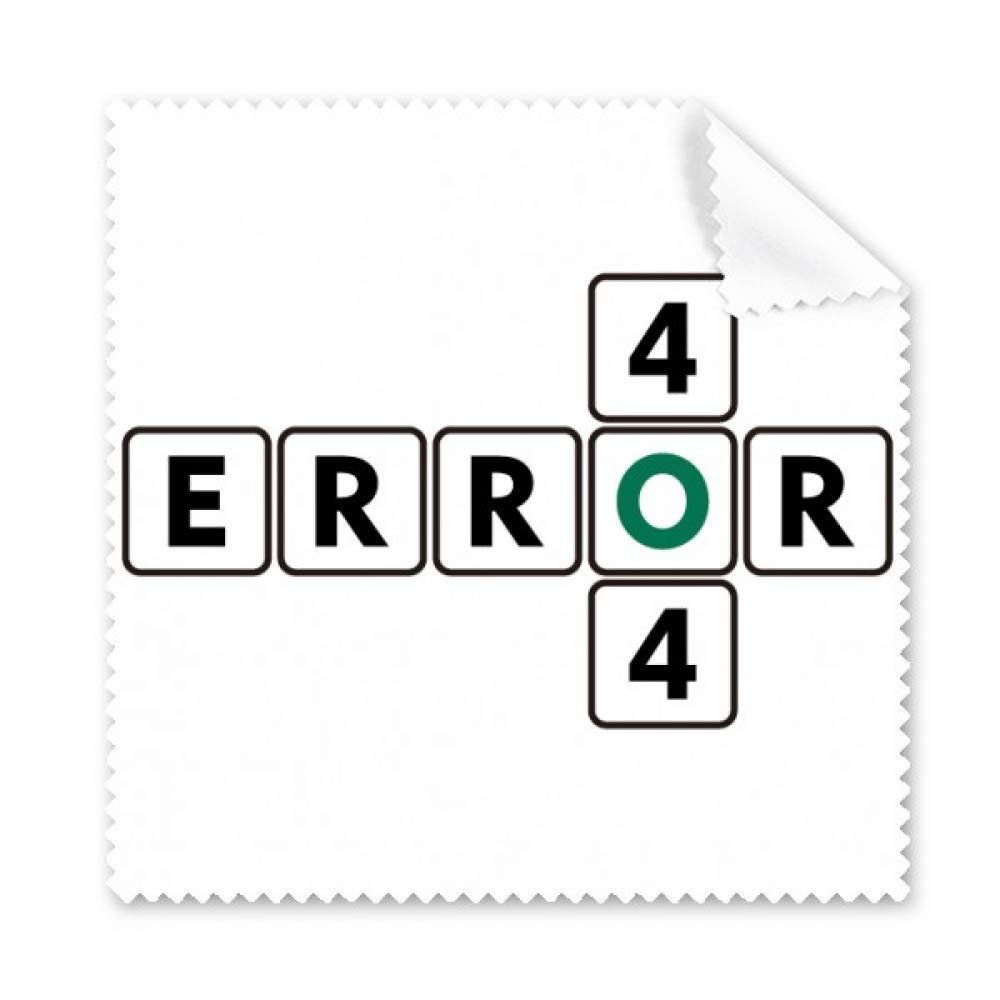 Error Arranging Search Coincidence Cleaning Cloth Phone Screen Glasses Cleaner 5pcs