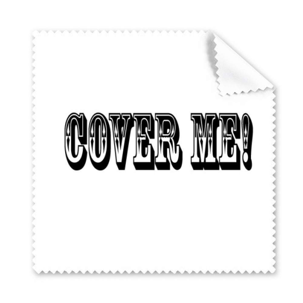 Cover Me Game Art Deco Gift Fashion Cleaning Cloth Phone Screen Glasses Cleaner 5pcs