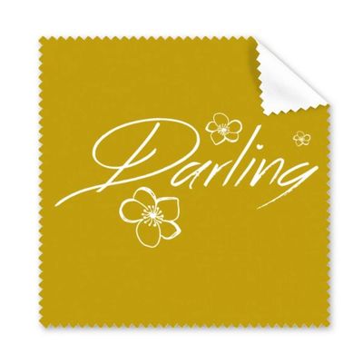English Language Culture Common Sense Love Cleaning Cloth Phone Screen Glasses Cleaner 5pcs
