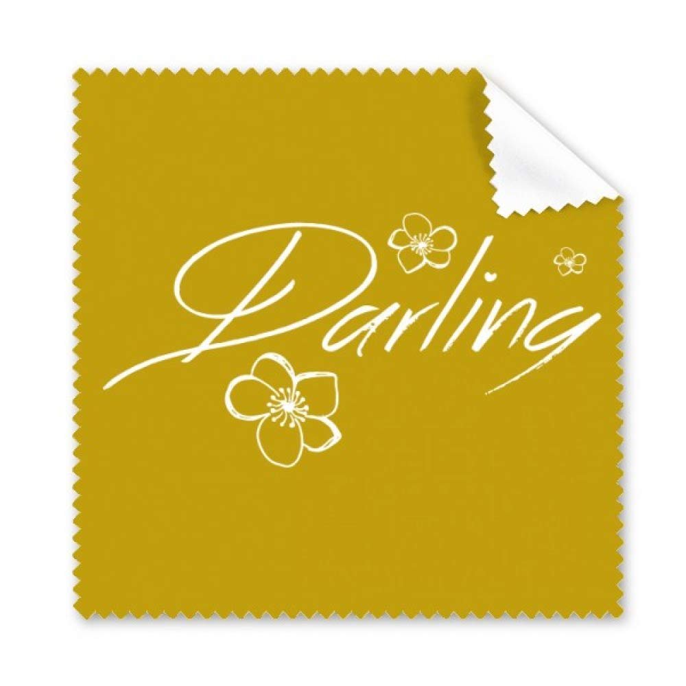 English Language Culture Common Sense Love Cleaning Cloth Phone Screen Glasses Cleaner 5pcs
