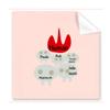 Animal Hunters Human Art Deco Gift Fashion Cleaning Cloth Phone Screen Glasses Cleaner 5pcs view 1