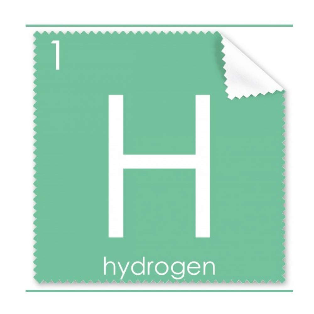 Chemistry Elements Period Table Nonmetal Hydrogen H Cleaning Cloth Phone Screen Glasses Cleaner 5pcs