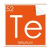 Chemistry Elements Period Table Semimetal Tellurium Te Cleaning Cloth Phone Screen Glasses Cleaner 5pcs view 1