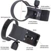 iShoot 66mm Lens Collar Tripod Mount Ring Compatible with Sony LA-EA5 Mount Converter Adapter Ring, Lens Support Holder Bracket Bottom is Arca-Swiss Fit Quick Release Plate Dovetail Groove view 3