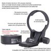 iShoot 66mm Lens Collar Tripod Mount Ring Compatible with Sony LA-EA5 Mount Converter Adapter Ring, Lens Support Holder Bracket Bottom is Arca-Swiss Fit Quick Release Plate Dovetail Groove view 4