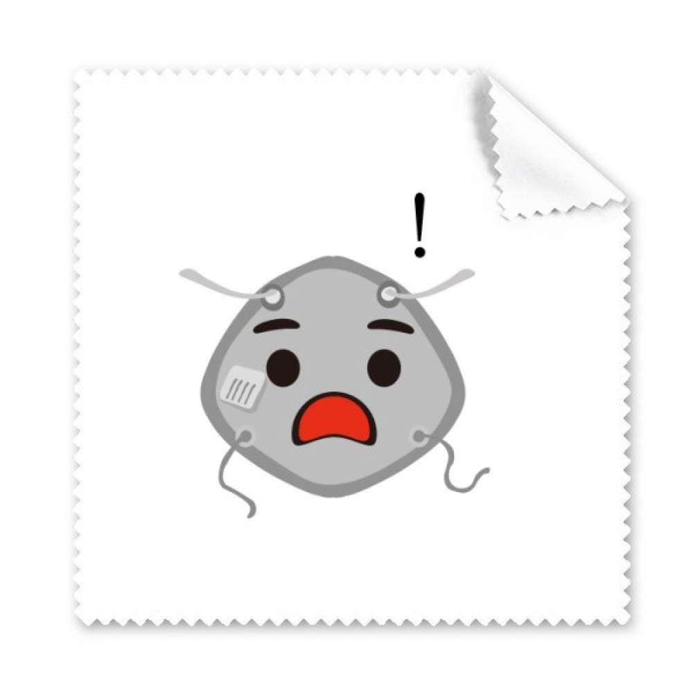 Bad Surprised Head Expression Face Cleaning Cloth Phone Screen Glasses Cleaner 5pcs