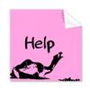 Dying Animal Whine Help Art Deco Gift Fashion Cleaning Cloth Phone Screen Glasses Cleaner 5pcs view 1