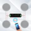 Herdio 5.25 Flush Mount Bluetooth Ceiling Speaker System Max Power 600 Watts Great for Humid Indoor Outdoor, Kitchen,Bedroom,Home Theater,Covered Porches(4 Pcs) view 2