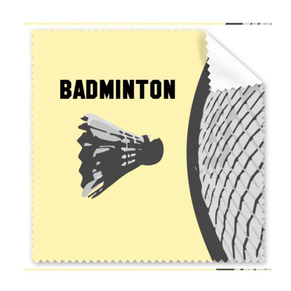British Sports Badminton Art Deco Gift Fashion Cleaning Cloth Phone Screen Glasses Cleaner 5pcs